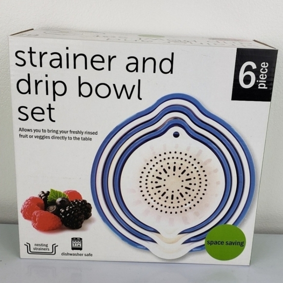 STRAINER AND DRIP BOWL SET - Picture 4 of 4